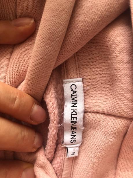 Bledoruzova mikina ck, calvin klein,152