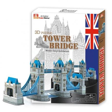 3d puzzle - tower bridge (stredné),