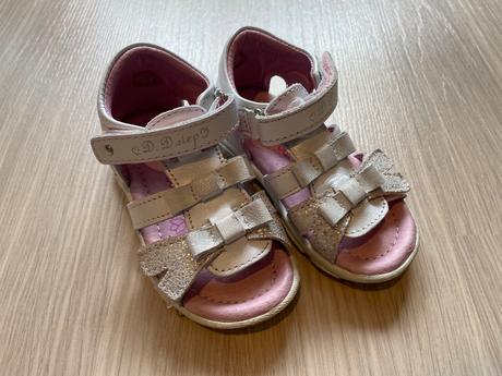 Kožené sandálky d.d.step 22, d.d.step,22