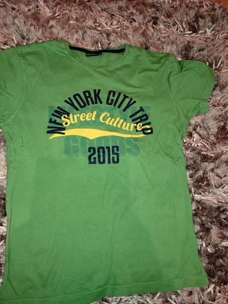 Zelené tričko pánske, s