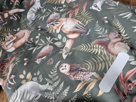 Newbie zimná bunda lesné zvieratká, newbie,74