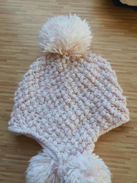 Trblietkava zateplena ciapka + rukavicky, next,68