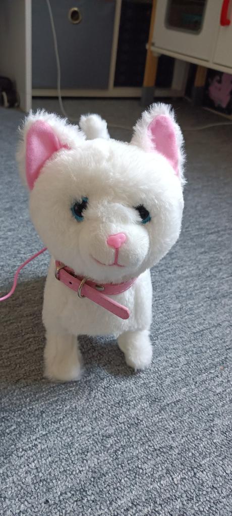 Plyšová mačka na baterky, 