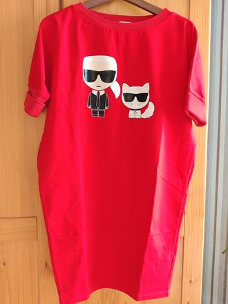 Karl lagerfeld originál moderné šaty 14r./xs, xs