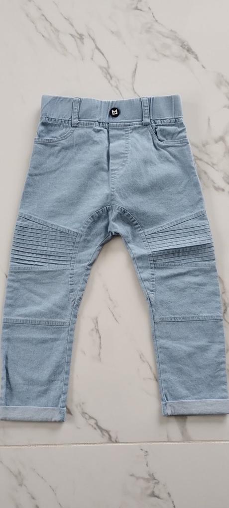 Minikid tenké elastické nohavice, 92