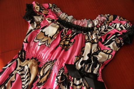 Krásna letná tunika pre tehuľky, m