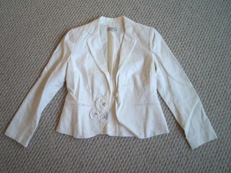 Letné ľanové sako john rocha uk8, rocha.little.rocha,36