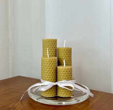 Adventná sada z včelieho vosku 2,