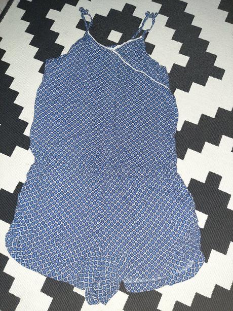 Krásny tmavomodrý letný overal l.o.g.g.na 6-10r., l.o.g.g.,140