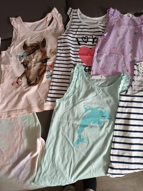 Balík letného oblečenia 134-140, 122–134