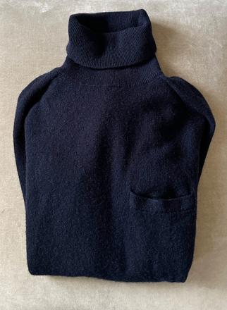 Značkový kašmírový rolák / šaty, xs