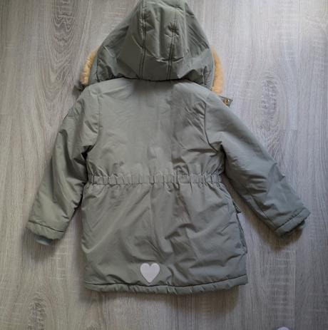 Zimná dievčenská bunda / parka, takko,110