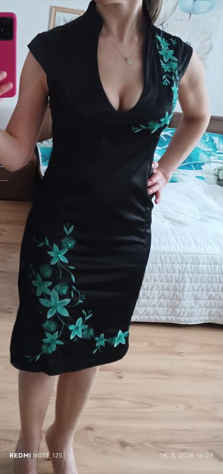 Šaty so stojačikom, jane,m