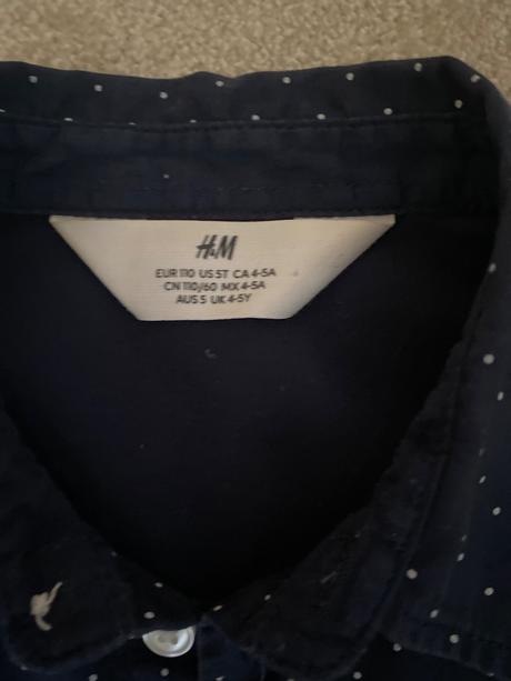 Elegantná koseľa, h&m,104