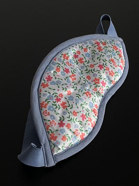 Nastaviteľná maska na oči na spanie kvetinová, 