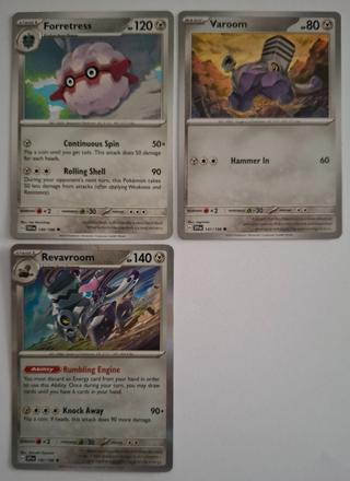 Pokémon karty "scarlet & violet" (8), 