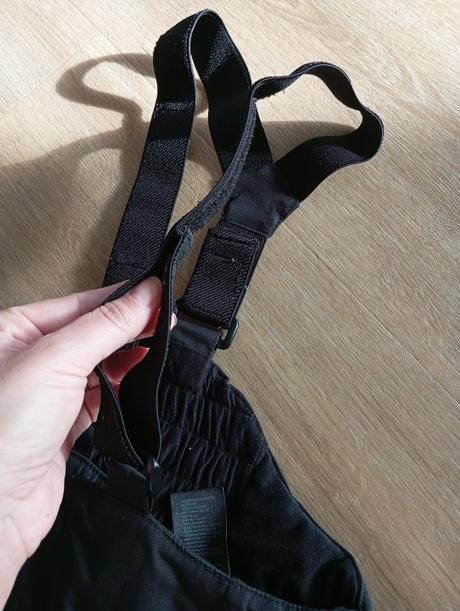 Čierne oteplovačky h&m veľ. 128, h&m,128