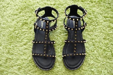 Sandálky vybíjané, deichmann,36