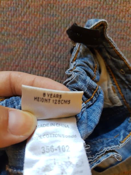 Kraťasy riflové, next,128