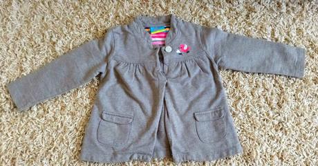 Sivá mikina/teplákové sačko, topolino,92