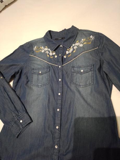 Riflová košela 40, george,40