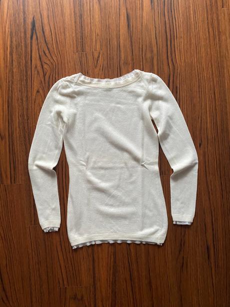 Pulover sisley béžový, sisley,38