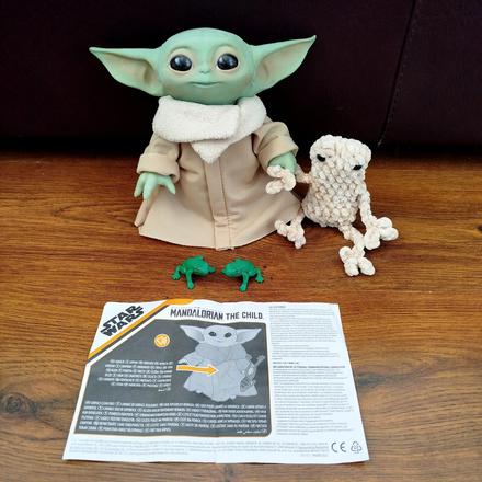 Zvukový baby yoda mandalorian the child,