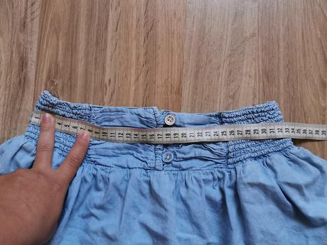 Rifľová sukňa 134/140, crashone,140