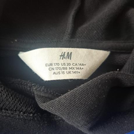 Dievčenská mikina, h&m,164