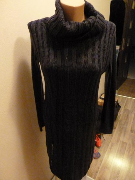 Pletené šaty, l