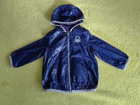 Minimálne nosená vetrovka benetton, top stav, benetton,74