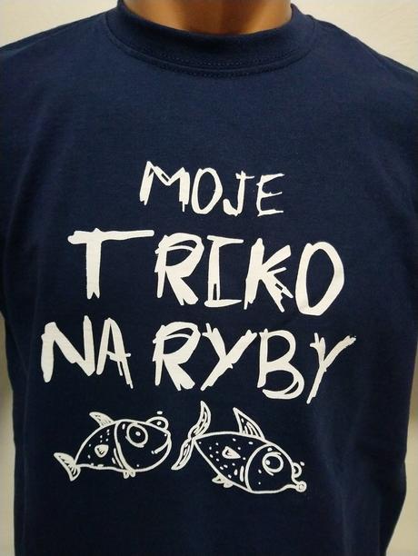 Pánske tmavo modré tričko, fruit of the loom, v. m, m