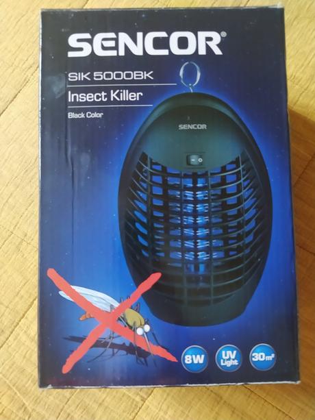 Lapač komárov, sencor