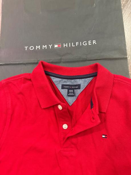 Tommy hilfiger chlapcenska polokosela na 12-14, tommy hilfiger,152