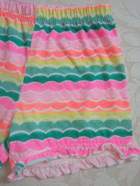 Dievčenské farebné šortky (92), baby,92