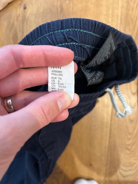 Nohavice 3 kusy, h&m,116