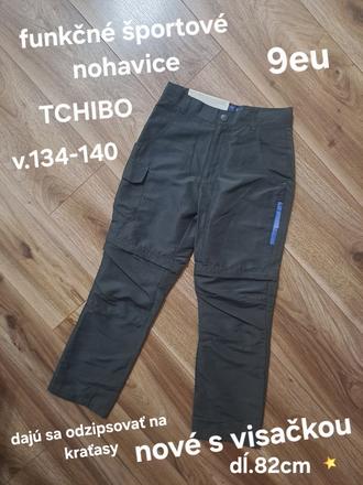 Nové športové nohavice tchibo, tchibo,134
