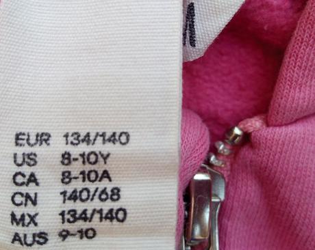 Zateplená mikina, h&m,140