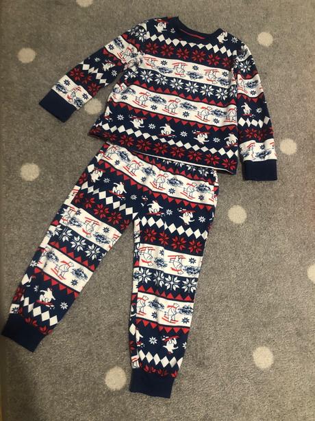 Pyžamo vianočné, f&f,110