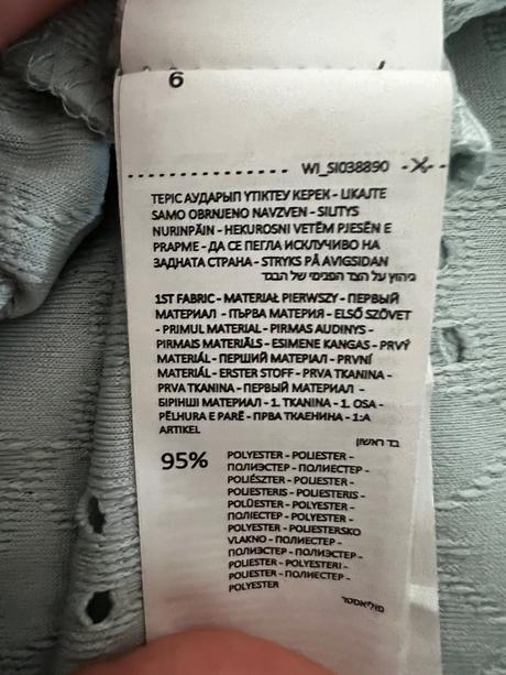 Šaty s 3 volánmi, sinsay,xs