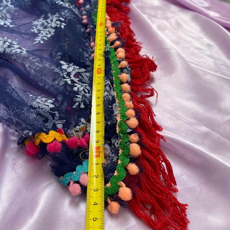 Hippie široké zvonové nohavice, s