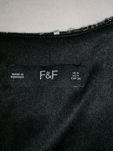 Tričko strieborne trblietavé, f&f,s