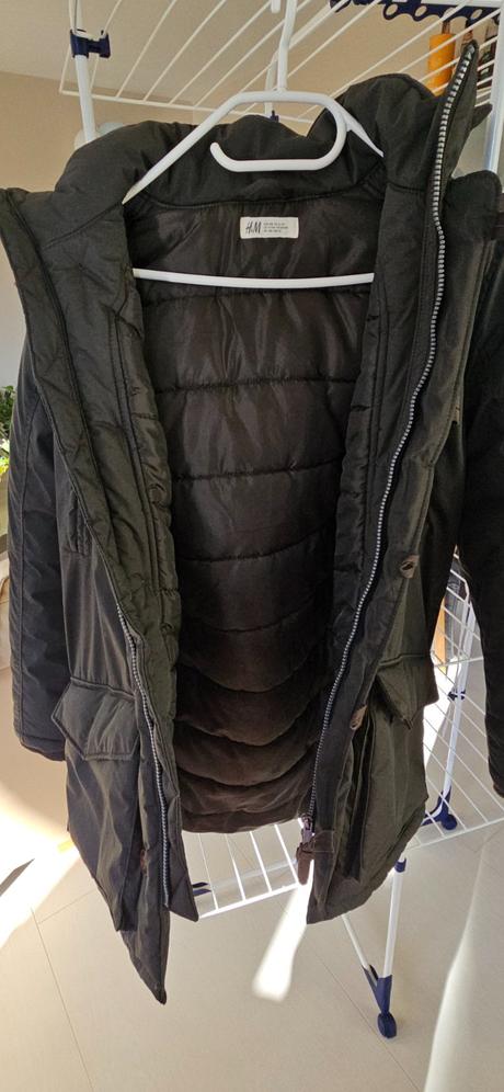 Nová zimná bunda, h&m,158