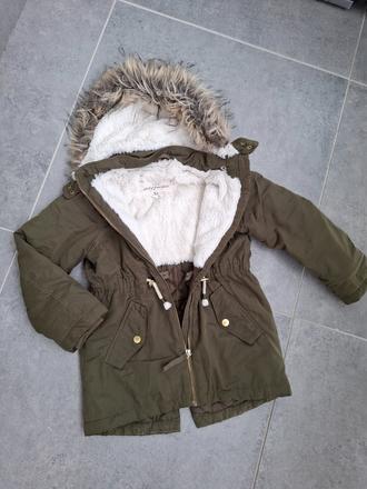 Zimná bunda, h&m,122