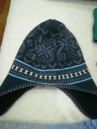 Frajersky set čiapka a 2 šál, 140