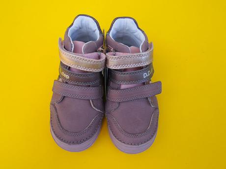 Detské kožené topánky ddstep 040, d.d.step,35 / 36