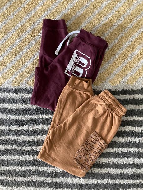 Tepláky jemne zateplené, sinsay,140