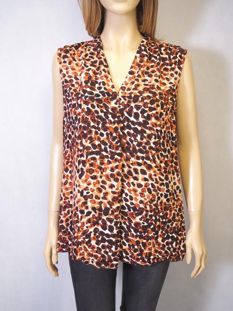 Luxusná dámska blúzka nicole farhi, 40