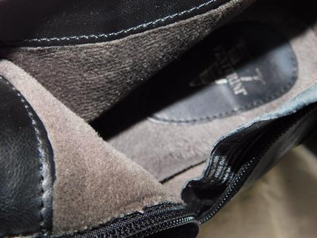 Damske kotnikove kožene čižmy, 41