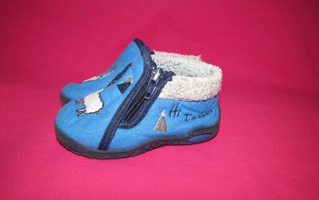 Teplé papučky, lupilu,23
